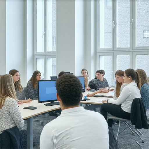 提升職場競爭力的商業英語課程與商務英語課程介紹，展現專業學習環境，幫助學員增強英語交際能力，掌握商業溝通技巧，提升職場表現與競爭力。