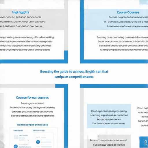 提升職場競爭力的商業英語課程與商務英語課程選擇指南，展示各類課程特色，適合希望增加商業英語能力的專業人士，強調課程內容與學習成效，幫助提升職場競爭力。