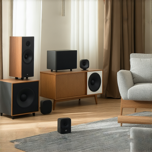 選擇適合的音響箱提升音樂體驗與生活品質，圖片展示多款音響箱在現代家居環境中的擺放，展現音質與裝潢的完美結合。