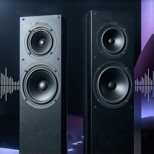 音響箱展示，強調專業服務背後的技術與音質升級，讓人驚艷的聲音魅力，吸引尋求改善音樂體驗的用戶，探索更多音響秘密。