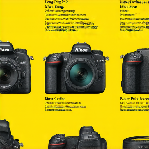 香港Nikon相機展示，其中包括價格資訊、電池購買地點以及保養技巧，彰顯專業服務的重要性和多樣選擇，吸引攝影愛好者了解更多。