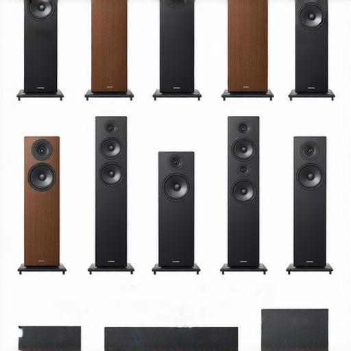 音響箱選購指南中展示的各類音響設備，強調挑選適合自己需求的重要性，包含不同造型和規格的音響箱，適合各種使用場景，幫助用戶提升音響體驗。