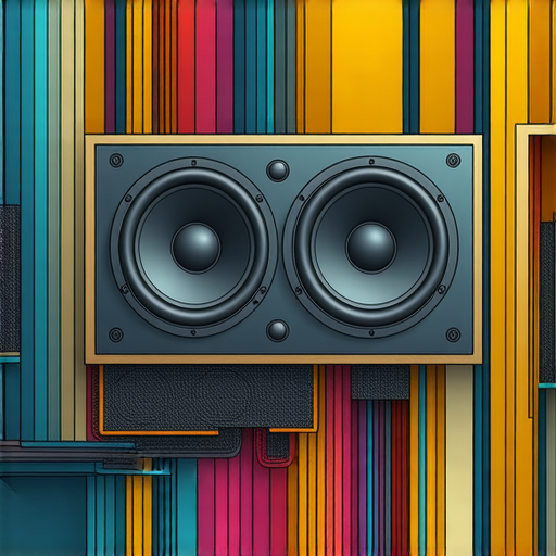 音響箱內部結構示意圖，展示其設計細節和技術秘密，提升音質和音樂體驗。探索音響箱的秘密，讓你的音樂享受進化，感受全新聲音世界。