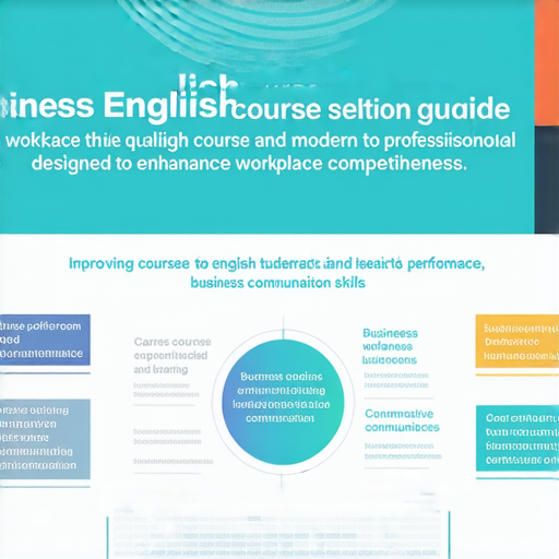 提升職場競爭力的商業英語課程與商務英語課程選擇指南，展示適合不同需求的英語課程，強調學習商業溝通技巧，增強職場表現的圖片。
