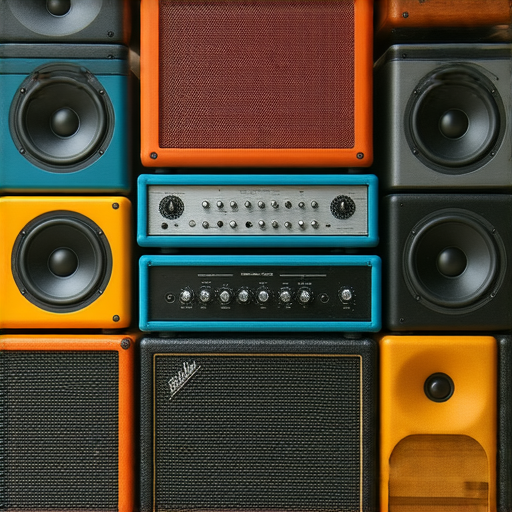 音響箱選擇指南的封面圖片，展示不同品牌的音響設備。各款音響箱排列整齊，色彩豐富，適合提升音樂享受，搭配購買建議與評比，助您選擇最佳音響產品。