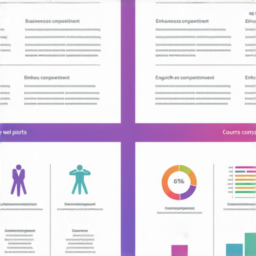 提升職場競爭力的商業英語課程與商務英語課程解析圖，展示課程內容、學習重點及實用技巧，幫助學員掌握職場所需的商業英語能力，增強職場競爭力。