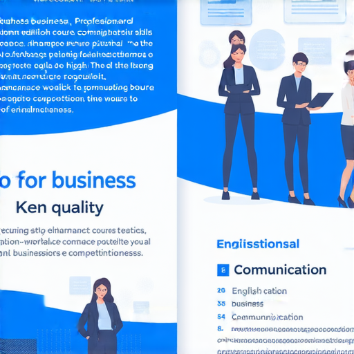 提升職場競爭力的商業英語課程介紹，課程內容涵蓋商務溝通技巧、商業閱讀與寫作，助力學員在全球職場中脫穎而出，掌握必備的商務英語能力。