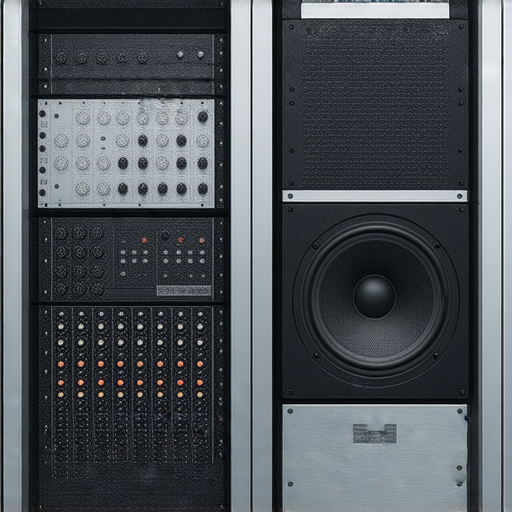 音響箱內部結構展示，專業音質分析儀器與音響設備擺放並排，揭示頂尖音質的技術秘密，探索專業服務，立即點擊了解更多細節。