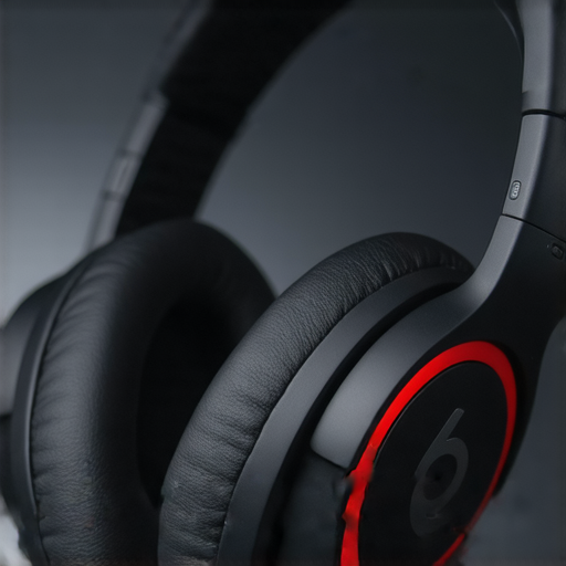 Beats耳機特寫，展現其時尚設計，無線功能及舒適耳墊，適合音樂愛好者，突顯高品質音效與專業服務，呈現其成為最佳選擇的原因。