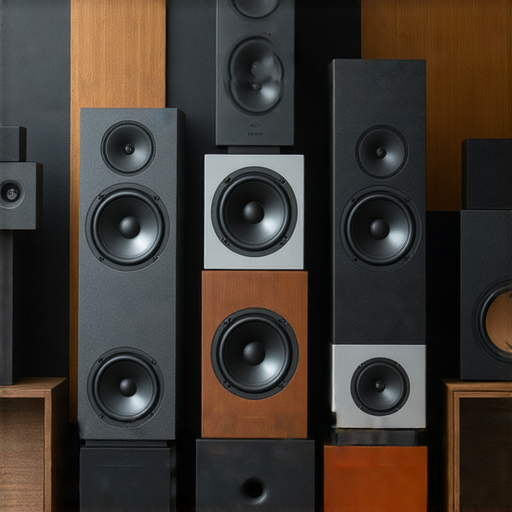 專業音響箱服務展示，圖中顯示各型號音響箱，強調提升聲音體驗的秘密，背景為專業音響設備，適合音響迷探索新知識。