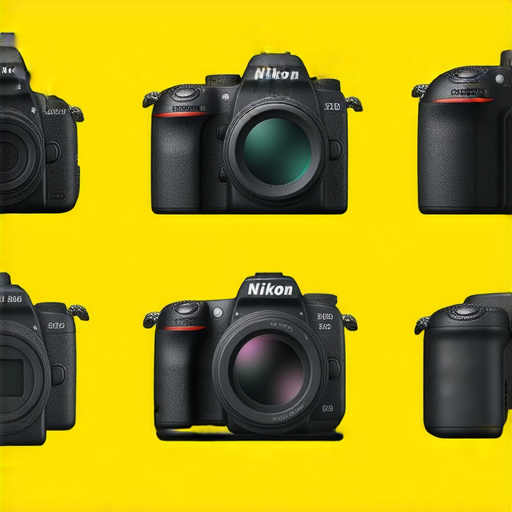 尼康相機系列一覽，從ZFC的復古設計到W300的耐候性能，展示不同型號特色，適合各類攝影師的需求，強調多樣性與功能性的完美結合。