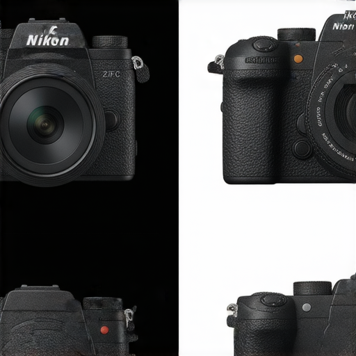 尼康相機系列展示，包括Nikon Z FC的復古設計及Coolpix W300的戶外防水特性，完美選擇不同攝影需求，展現尼康品牌的多樣性與技術創新。