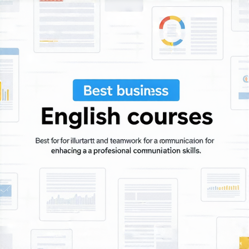 提升商業英語能力的最佳商務英語課程推薦，圖中展示多種課程內容和學習方式，強調語言技巧與實務應用，助您在職場中自信溝通與協作。
