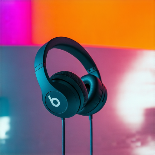 Beats耳機展現出時尚設計與卓越音效，佩戴者沉浸在音樂的享受中，無論運動或日常使用，皆能感受到獨特的音效體驗和品牌魅力。