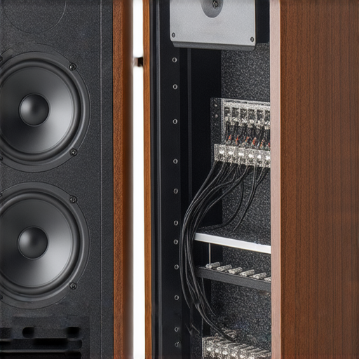 音響箱的展開，展示內部構造與專業服務，專注於提升聽覺享受的細節，吸引音響愛好者探索音質與設計之美。