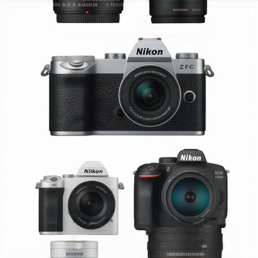 Nikon Z FC相機和Coolpix系列攝影設備的展示，探索專業攝影技巧與服務，揭示攝影秘密，適合攝影愛好者的高品質產品，助您開啟全新攝影體驗。