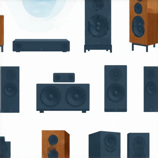 提升音樂體驗的最佳選擇，展示音響箱購買技巧與建議的圖示，包含各種型號音響箱以及配件，讓您了解如何選擇適合的產品以提升音樂聆聽品質。