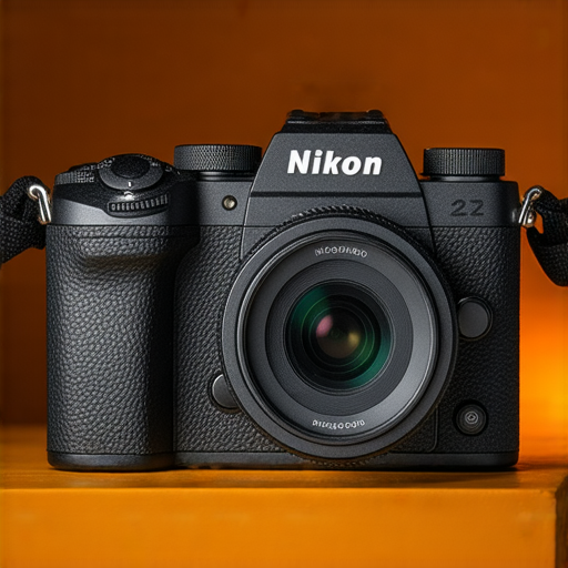 尼康 Z fc 相機展示，捕捉攝影師操作瞬間，展現復古設計與現代科技結合，專業服務隨時待命，適合攝影愛好者提升攝影技巧，探索更多攝影創作可能性。