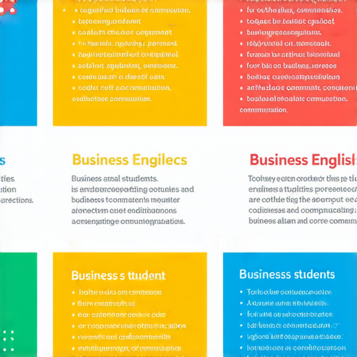 商業英語課程選擇的比較圖，展示不同課程的特色與優勢，幫助提升商業英語能力，適合職場專業人士與學生，旨在提高商務溝通技巧與流利度。