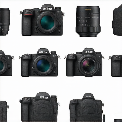 尼康Z FC相機與其他多款攝影器材的比較，展示攝影技術提升的秘訣，突顯相機設計與功能，適合攝影愛好者的探索與學習。