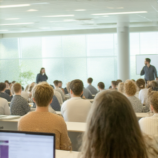 提升職場競爭力的商業英語課程與商務英語課程推薦，圖中包含學習資料、課程內容與學生互動，展現高效學習環境，適合希望增強英語能力的專業人士。