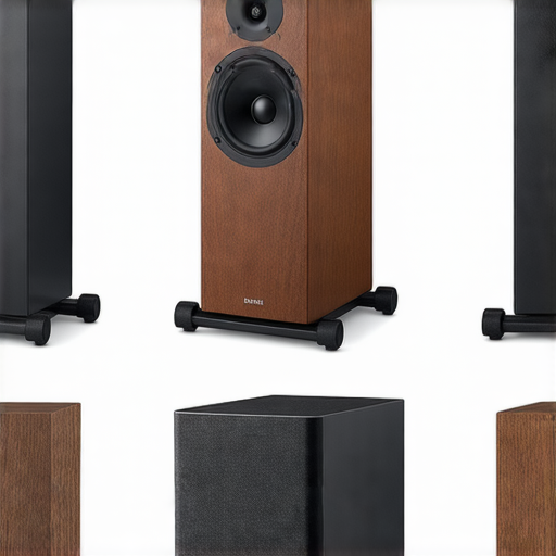 提升音質的關鍵是選擇合適的音響箱，圖片展示多款不同設計的音響箱，強調外觀與性能，適合各種音樂風格的需求，以及提升音質的重要性。