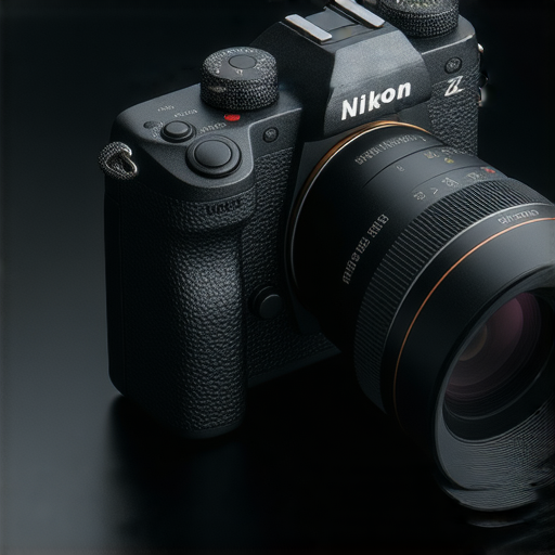 Nikon Z fc 相機展示，強調其復古設計與現代高端性能結合的特點，背景為精美攝影作品，吸引專業攝影愛好者探索更多攝影服務資訊。