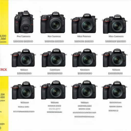 香港Nikon相機價格大比拼圖片，展示各型號機身、電池及鏡頭，並附有價格比較和購買攻略，幫助攝影愛好者選擇最佳配置，實用且資訊豐富。