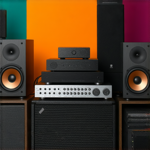 揭開音響箱的秘密，展示各式音響設備，專業人士正在講解如何選擇能提升音樂體驗的音響箱，吸引音樂愛好者探索專業服務。