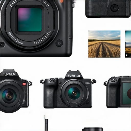 Fujifilm相機及其即影即有特性展現，展示多款相機模型及拍攝實例，強調入門級選擇的魅力與便捷，適合新手攝影愛好者探索攝影世界。