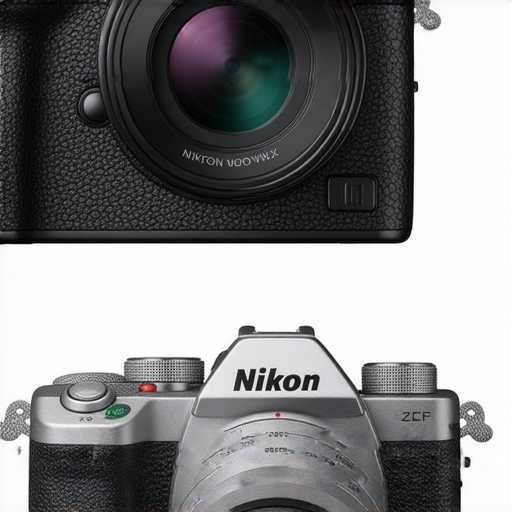 尼康Z FC相機展示其復古設計，尼康W300與Coolpix W300防水相機特寫，X系統相機在不同場景的魅力，突顯尼康相機系列的多樣性與性能。