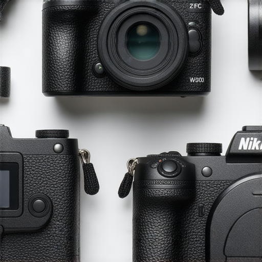 Nikon Z FC與Coolpix W300攝影設備展示，強調其卓越性能與攝影魅力，展示專業服務提升影像質量，讓您的攝影作品更出色。