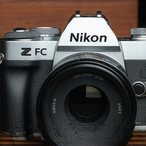 尼康Z FC相機展示復古設計與現代科技的完美結合，機身金屬質感與懷舊旋鈕，強調其獨特風格與功能性。探索尼康Z FC的創新特色與攝影體驗。