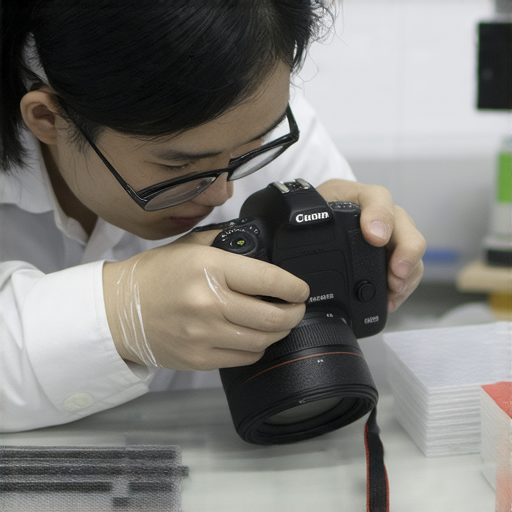 發現深水埗與旺角最佳相機維修服務，專業技術人員正在專注維修相機，周圍環境乾淨明亮，提供客戶優質的維修體驗。