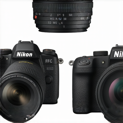 尼康全新相機系列展示，包含Z fc、W300及多款X系列，強調影像魅力與專業服務，吸引攝影愛好者探索最新科技。