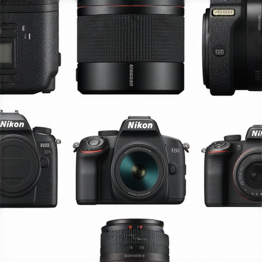 探索尼康全系列相機的圖片，包括Z FC到W300，展示各款相機的外觀設計和功能特色，幫助使用者選擇最適合的相機，提升攝影體驗。