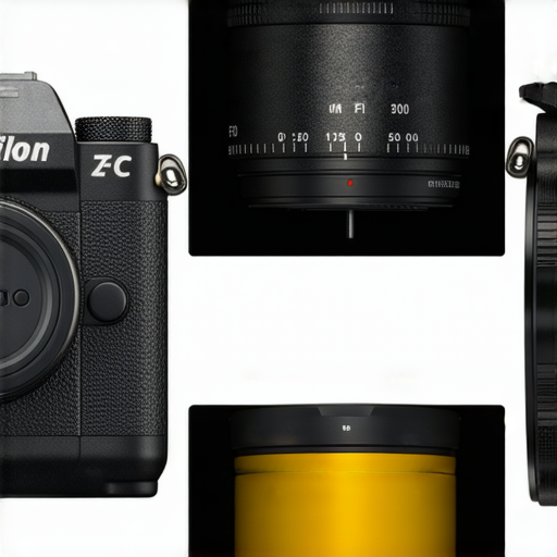 Nikon Z FC相機展示，強調攝影技巧與專業服務，背景為攝影作品，捕捉攝影夢的精髓，吸引攝影愛好者探索最佳拍攝方式。