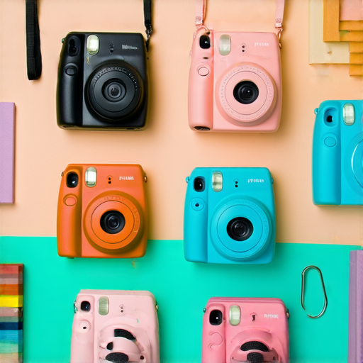 最新相機推薦探索Fujifilm即影即有菲林相機，展示多款入門選擇，圖中可見相機外觀及特色，包含拍攝實例，適合攝影愛好者。