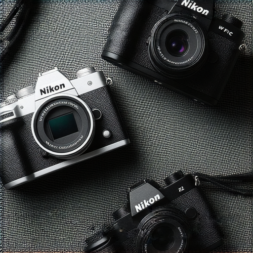 尼康相機系列展示，包括Z FC的復古設計、W300的堅固防水特性和多款Coolpix型號的便攜性能，完美適合攝影愛好者及旅遊者探索攝影魅力。