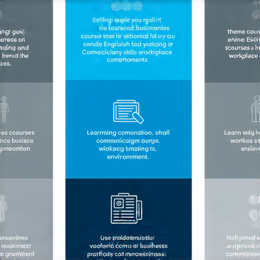 提升職場競爭力的商業英語與商務英語課程選擇指南圖片，展示多種課程選項，強調學習商業溝通技巧、職場專業用語及提升英語能力的資源，助你在國際商業環境中脫穎而出。