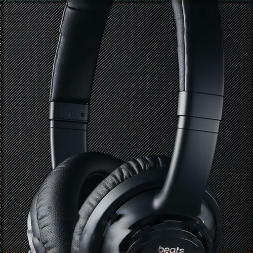 探索Beats耳機展現音質魅力與穿戴舒適感的圖片，耳機設計精美，柔軟耳墊包裹耳朵，展現優雅風格，適合長時間使用，理想音效提升音樂享受。