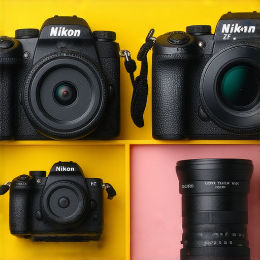 Nikon Z FC與Coolpix W300各具特色的相機展示，呈現攝影新視界的創作靈感，突出專業服務及其獨特功能，邀請攝影愛好者探索多樣化的拍攝體驗。