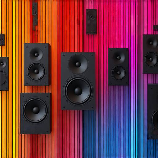 揭開音響箱的神秘面紗，探索聲音藝術，展示色彩斑斕的音響設備，並強調我們提供的專業服務。欣賞音響箱的設計與音質，感受音樂的魅力。