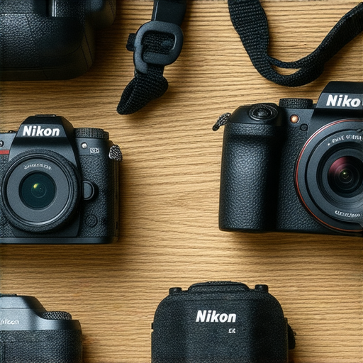 尼康ZFC與Coolpix W300系列相機展示，突顯數位攝影的魅力，設計時尚，性能卓越，適合各種攝影需求，捕捉美麗時刻，無論是街拍還是戶外探索，都是理想選擇。