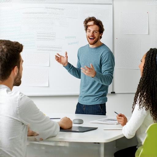 提升職場競爭力的商業英語課程與商務英語課程介紹，圖片展示學員在課堂上學習、互動和實踐商業英語，強調提升溝通能力及職場適應力的效果。