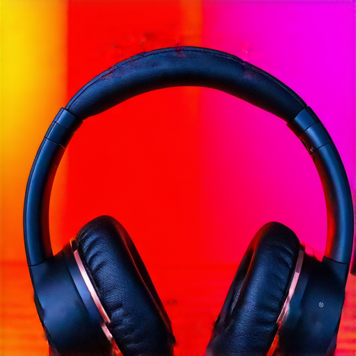 探索Beats耳機的音樂魔力，展示耳機特寫，背景為音樂環境，突出其獨特設計及高音質，提升聽覺體驗的潛力，帶您進入音樂的沉浸感。