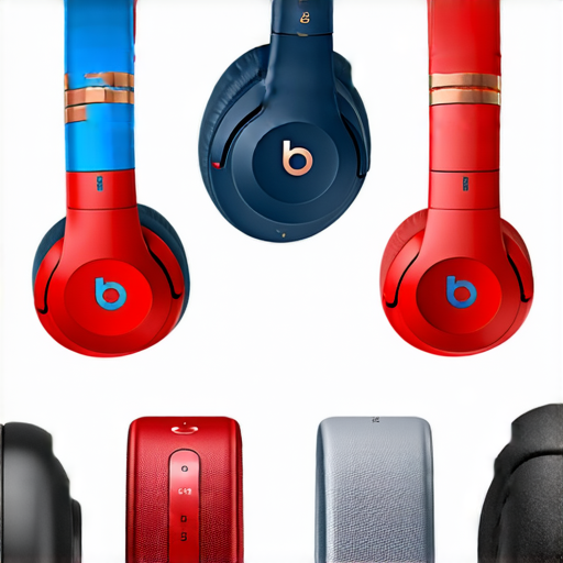 體驗音樂之美的圖片展示，涵蓋多款beats耳機，包括beats頭戴式耳機與beats one，展現其設計、美觀及使用場景，適合音樂愛好者的選擇攻略。