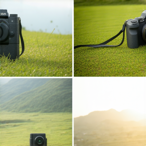 尼康Z FC與Coolpix W300攝影機在戶外拍攝場景中展示，突出其獨特設計與功能，探索新時代攝影的魅力，專業服務助你捕捉最佳瞬間。