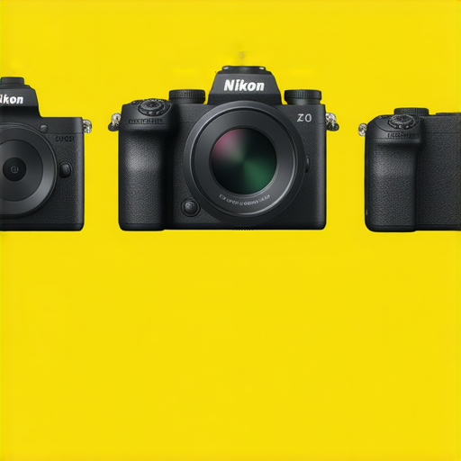 尼康Z FC、W300、WX及X系列相機全景展示，強調各型號的設計、功能與性能特色，適合攝影愛好者探索不同拍攝需求和風格的選擇。