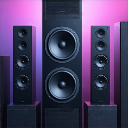 提升聽覺享受的音響箱選擇指南與推薦的圖片，展示多款高品質音響箱，搭配音樂場景，強調音質、設計和性能，幫助消費者選擇理想的音響設備。